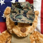 画像4: 米軍放出品 USMC 海兵隊 ミリタリー オードナンスプレキャリ着用ベアー  (4)