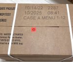 画像2: 米軍実物 2025年10月検【アメリカル】MREレーション非常食/戦闘食 MENU-A (2)