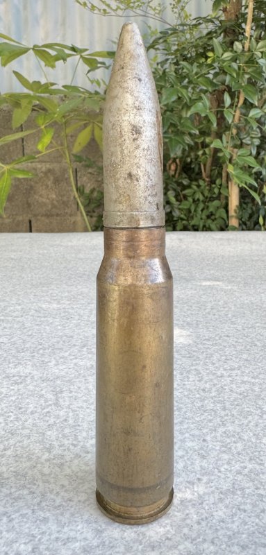 画像2: 米軍実物 20mm 機関砲空薬莢 使用済み 安全品  (2)