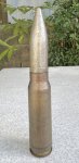 画像1: 米軍実物 20mm 機関砲空薬莢 使用済み 安全品  (1)