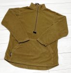 画像1: 米海兵隊実物 USMC ポーラテックフリース コヨーテ SMALL (1)
