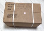 画像1: 米軍実物 2025年10月検【アメリカル】MREレーション非常食/戦闘食 MENU-A (1)