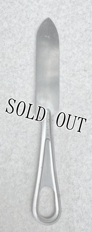 画像12: 米軍実物 沖縄戦 メスキットパン＆ナイフ・ホーク・スプーンセット1944年 メスティン  (12)