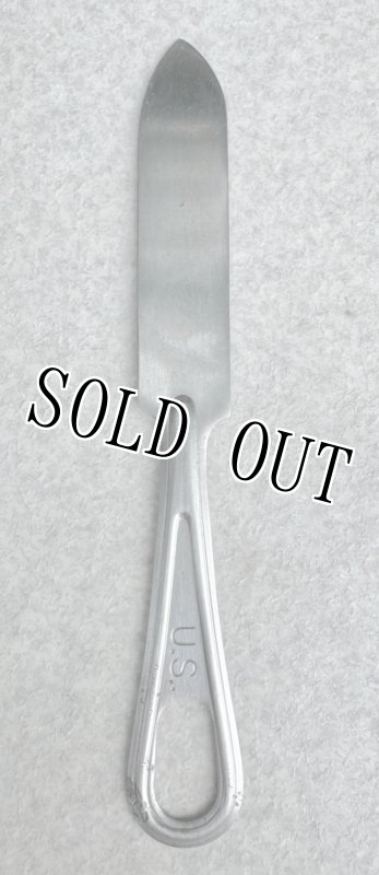 画像13: 米軍実物 沖縄戦 メスキットパン＆ナイフ・ホーク・スプーンセット1944年 メスティン  (13)