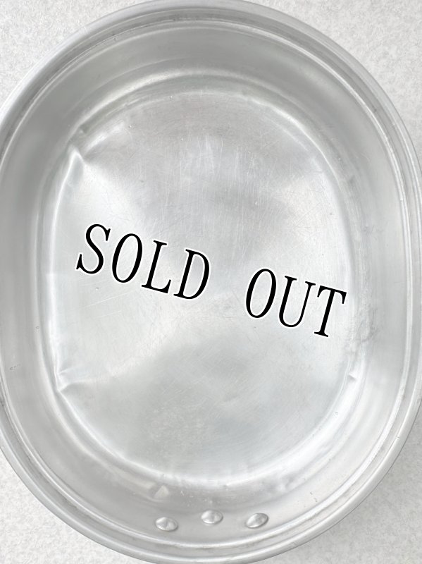 画像4: 米軍実物 沖縄戦 メスキットパン＆ナイフ・ホーク・スプーンセット1944年 メスティン  (4)