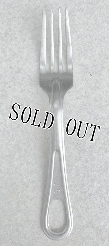 画像14: 米軍実物 沖縄戦 メスキットパン＆ナイフ・ホーク・スプーンセット1944年 メスティン  (14)