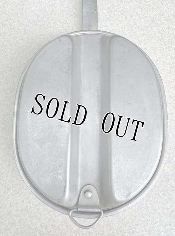 画像2: 米軍実物 沖縄戦 メスキットパン＆ナイフ・ホーク・スプーンセット1944年 メスティン  (2)