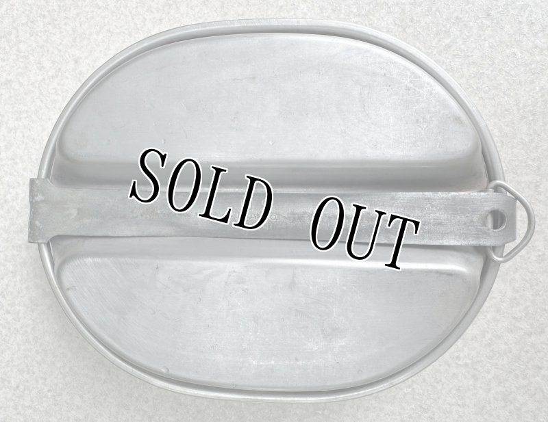 画像3: 米軍実物 沖縄戦 メスキットパン＆ナイフ・ホーク・スプーンセット1944年 メスティン  (3)