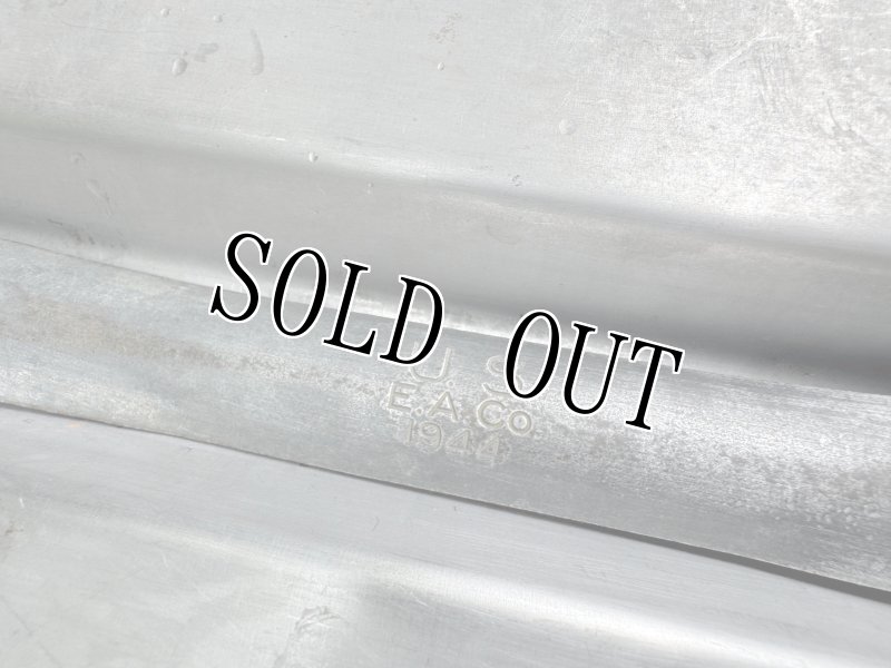 画像18: 米軍実物 沖縄戦 メスキットパン＆ナイフ・ホーク・スプーンセット1944年 メスティン  (18)