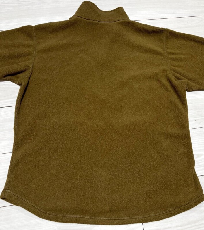画像5: 米海兵隊実物 USMC ポーラテックフリース コヨーテ MEDIUM (5)