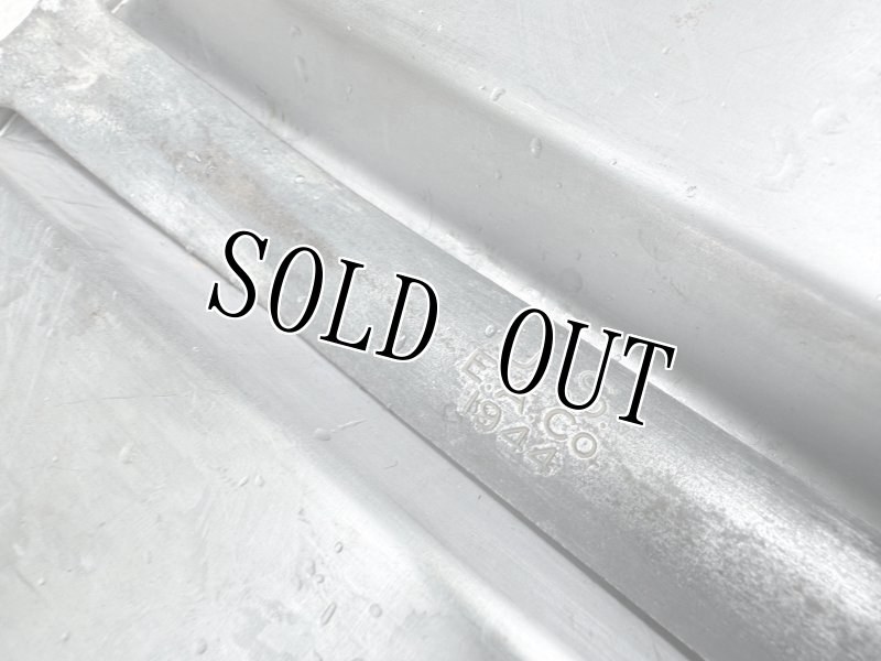 画像11: 米軍実物 沖縄戦 メスキットパン＆ナイフ・ホーク・スプーンセット1944年 メスティン  (11)