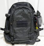 画像1: 米軍放出品 MERCURY TACTICAL GEAR Hydrapak バックパック BK (1)