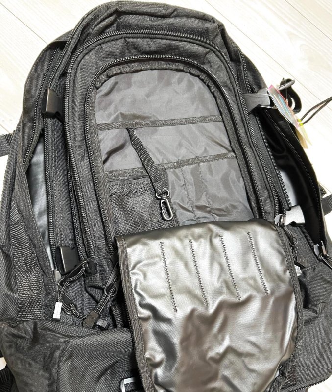 画像7: 米軍放出品 MERCURY TACTICAL GEAR Hydrapak バックパック BK (7)