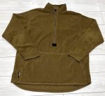 画像1: 米海兵隊実物 USMC ポーラテックフリース コヨーテ LARGE (1)