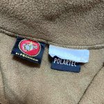 画像5: 米海兵隊実物 USMC ポーラテックフリース コヨーテ LARGE (5)