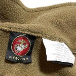 画像5: 米海兵隊実物 USMC ポーラテックフリース コヨーテ MEDIUM (5)