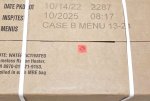 画像2: 米軍実物 2025年10月検【アメリカル】MREレーション非常食/戦闘食 MENU-B (2)