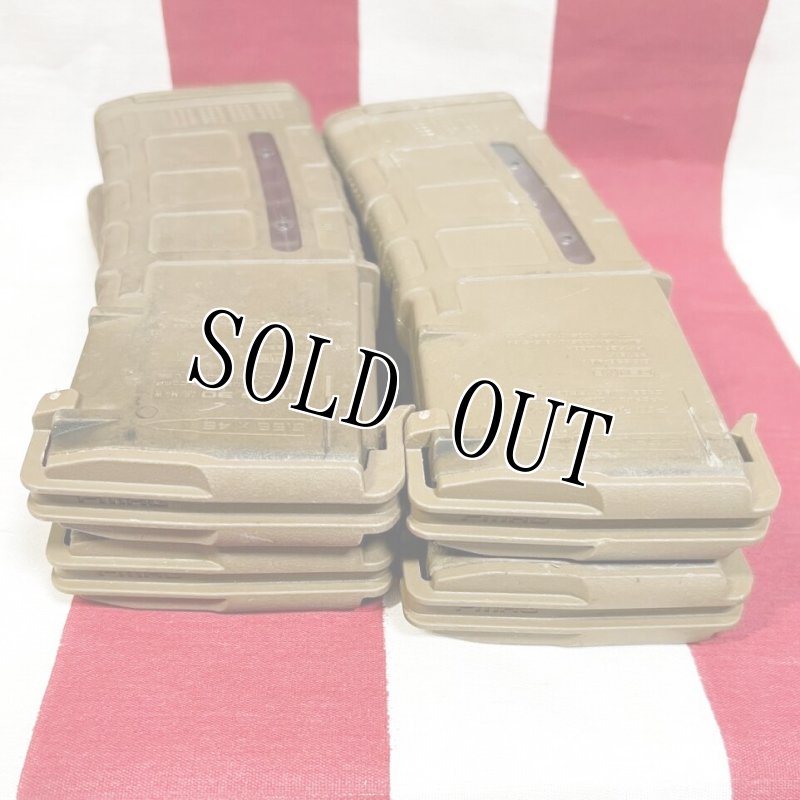 画像4: 米軍実物 MAGPUL PMAG 30 GEN M3 AR-15/M4/M16 30連マガジン   WINDOW 両窓 30rd マグ 5.56mm コヨーテタン　4個セット  (4)