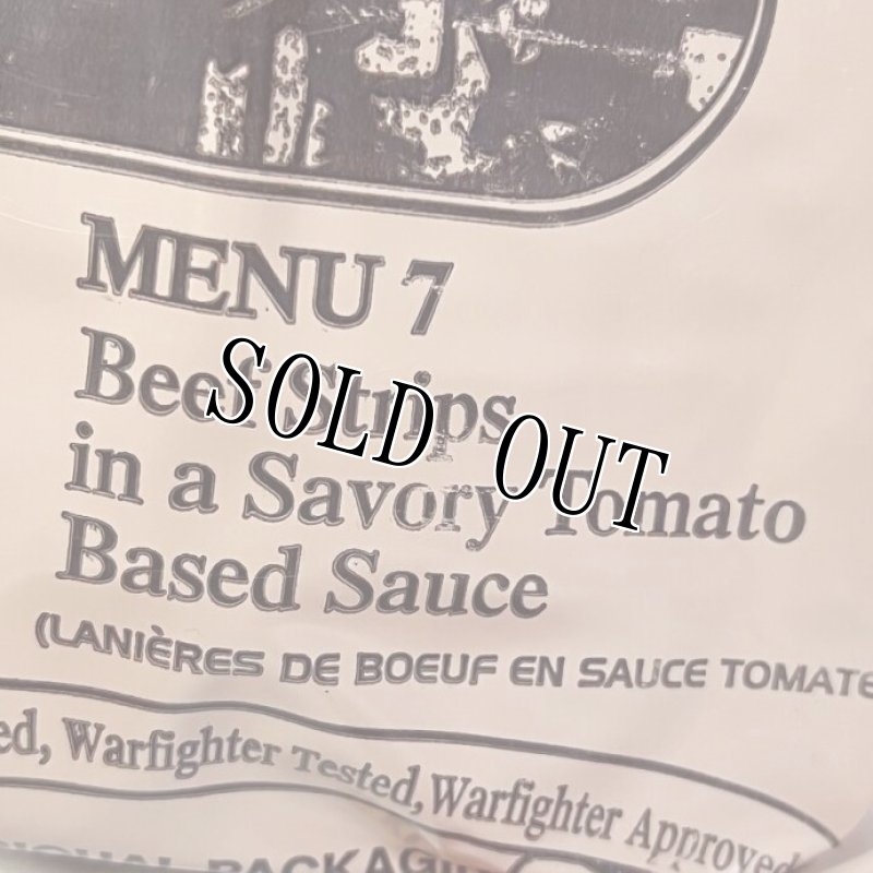 画像2: 米軍実物 2024年検【アメリカル】MREレーション/戦闘食 MENU-7 (2)