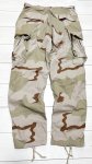 画像3: 米軍実物 デザート3C 迷彩カモフラージュパンツ M-R (3)