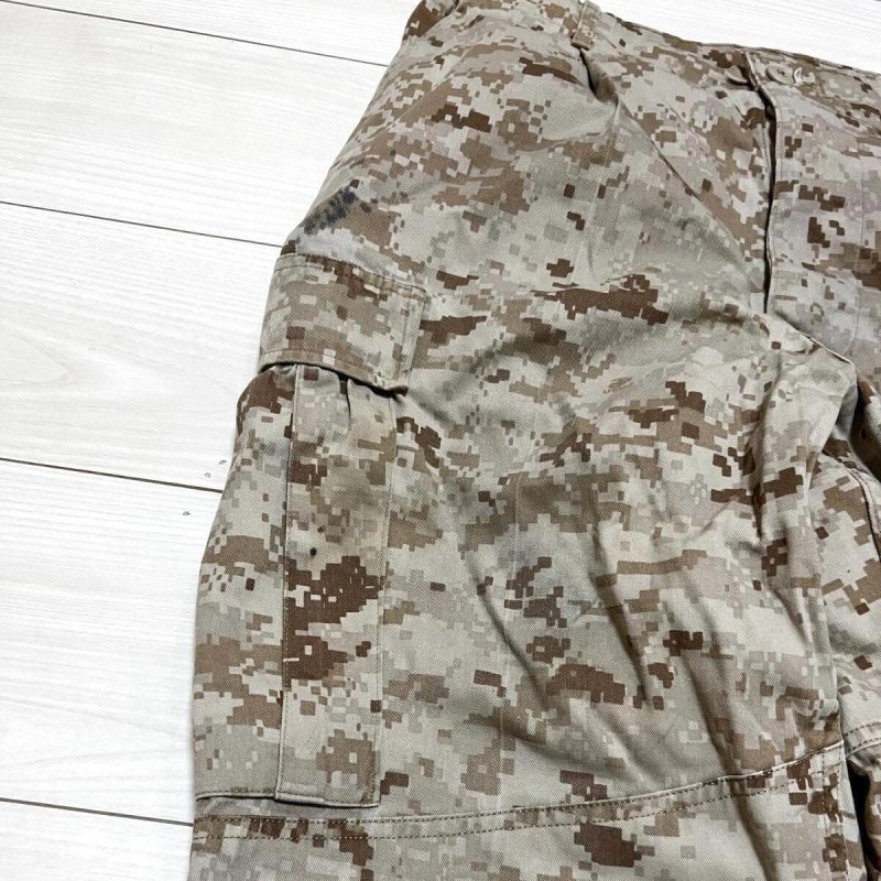 画像2: 米軍実物 USMC デザートマーパットパンツ MEDIUM-LONG (2)