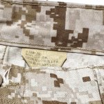 画像5: 米軍実物 USMC デザートマーパットパンツ MEDIUM-LONG (5)