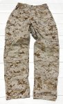 画像1: 米軍実物 USMC デザートマーパットパンツ 32-SHORT (1)