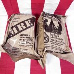 画像1: 米軍実物 2024年検【アメリカル】MREレーション/戦闘食 2個セット (1)