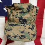 画像2: 米軍実物 US NAVY ウッドランドマーパット CAP MEDIUM (2)