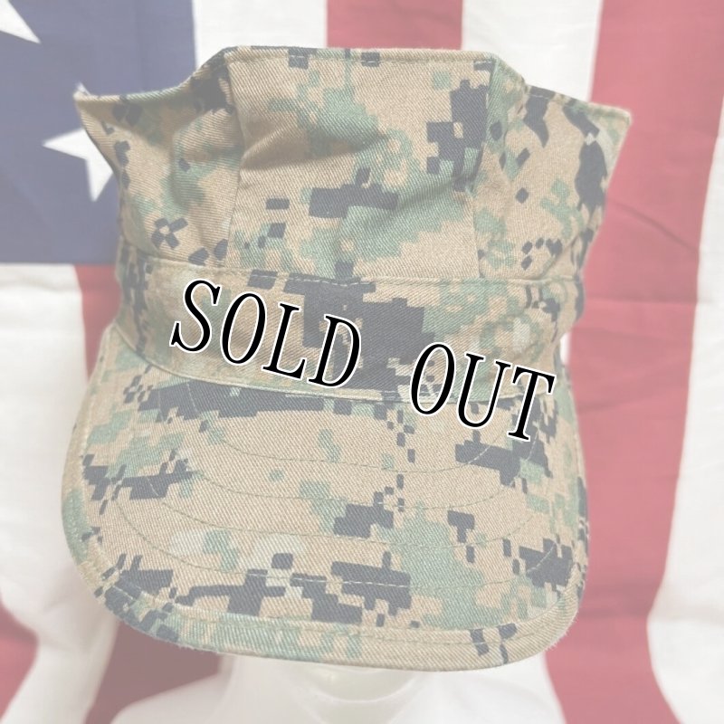画像2: 米軍実物　US NAVY　ウッドランドマーパット　CAP　MEDIUM (2)