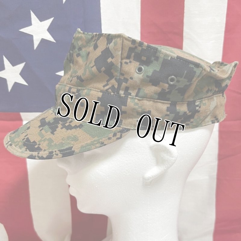 画像3: 米軍実物　US NAVY　ウッドランドマーパット　CAP　MEDIUM (3)