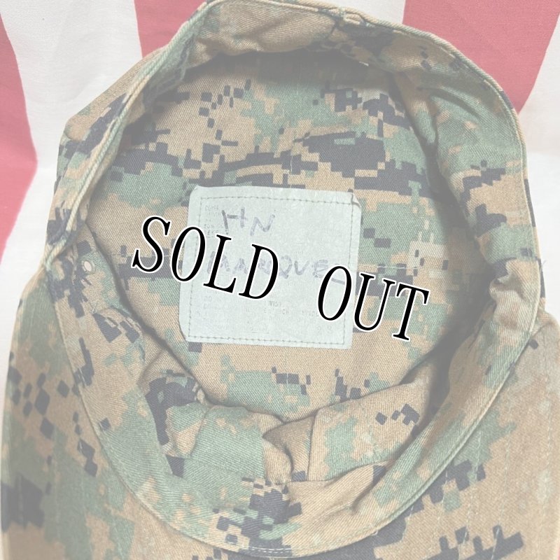 画像5: 米軍実物　US NAVY　ウッドランドマーパット　CAP　MEDIUM (5)