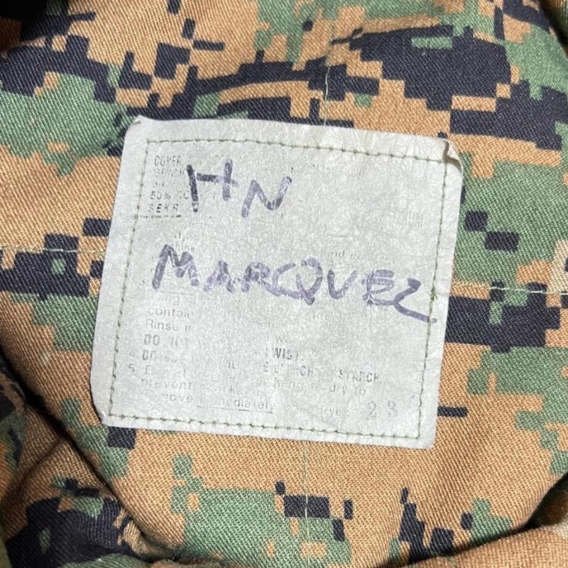 画像6: 米軍実物 US NAVY ウッドランドマーパット CAP MEDIUM (6)