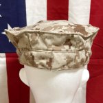 画像4: 米軍実物 USMC デザートマーパット CAP  MEDIUM (4)