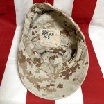 画像5: 米軍実物 USMC デザートマーパット CAP  MEDIUM (5)