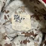画像6: 米軍実物 USMC デザートマーパット CAP  MEDIUM (6)
