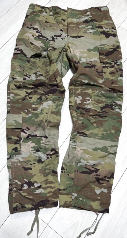 画像1: 米軍実物 スコーピオン マルチカム パンツ　LARGE-LONG (1)