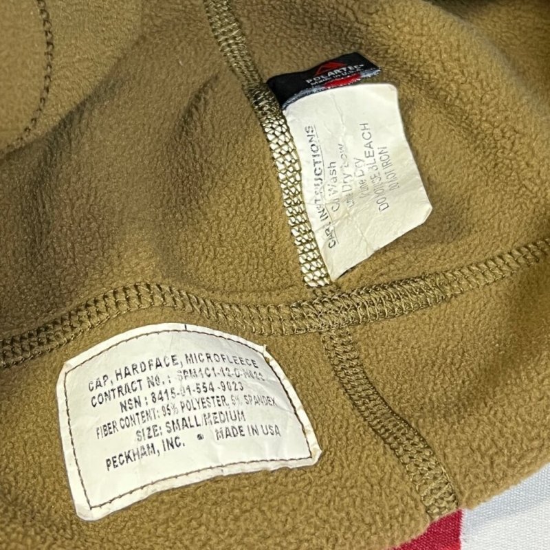画像5: 米軍実物 USMC MARINES ポーラテックフリースキャップ S/M (5)
