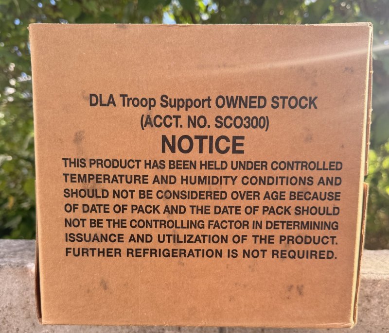 画像4: 米軍実物 ワーニック社 MREレーション/戦闘食 MENU-A 12個セット 2026年1月検品 (4)