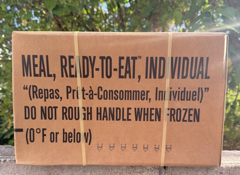画像1: 米軍実物 ワーニック社 MREレーション/戦闘食 MENU-A 12個セット 2026年1月検品 (1)