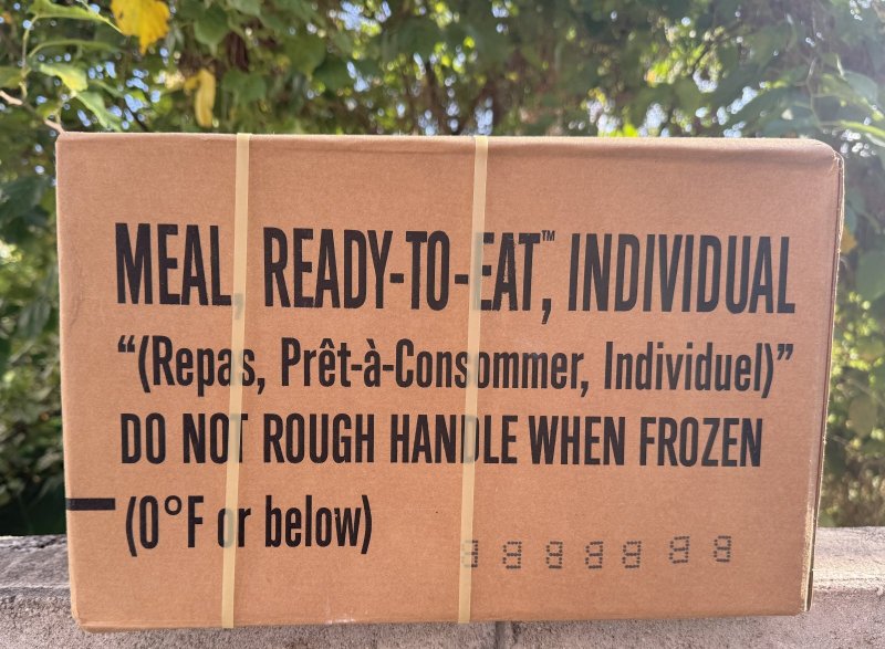 画像1: 米軍実物 ワーニック社 MREレーション/戦闘食 MENU-B 12個セット 2026年1月検品 (1)