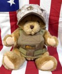 画像1: 米軍放出品 USMC 海兵隊 ミリタリー オードナンスプレキャリ着用ベアー　 (1)