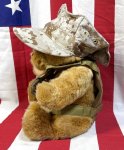 画像2: 米軍放出品 USMC 海兵隊 ミリタリー オードナンスプレキャリ着用ベアー　 (2)