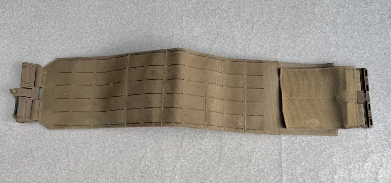 画像2: 海兵隊実物 USMC GEN3 プレートキャリア アウター カマーバンド  LARGE コヨーテ (2)