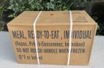 画像1: 米軍実物 2024年10月検【アメリカル】MREレーション/戦闘食 MENU-A (1)