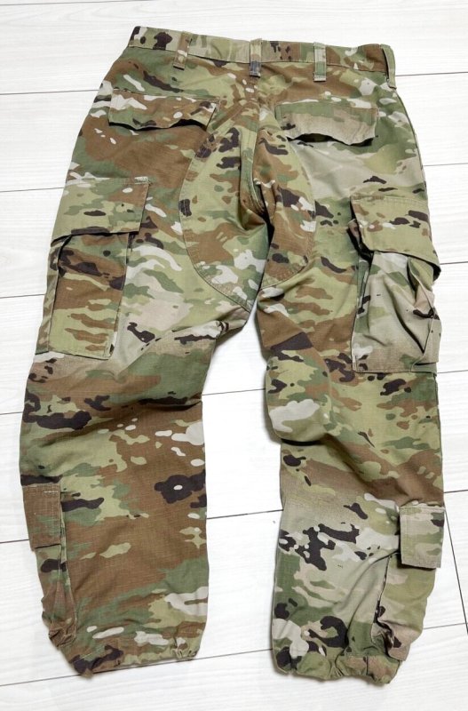 画像4: 米軍実物 スコーピオン マルチカムパンツ　SMALL（XS） (4)
