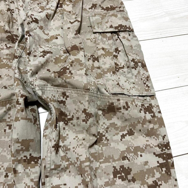 画像2: 米軍実物 USMC デザートマーパットパンツ　MEDIUM-SHORT (2)