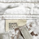 画像5: 米軍実物 USMC デザートマーパットパンツ　MEDIUM-SHORT (5)