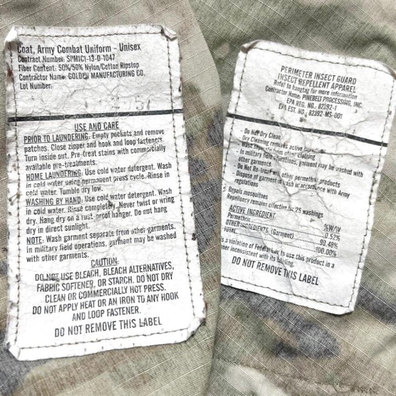 画像6: 米軍実物 USAF スコーピオン マルチカム　ジャケット　MEDIUM-REGULAR (6)