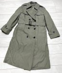 画像1: 米軍実物 海兵隊 ミリタリー トレンチコート 　WOMAN　8R (1)